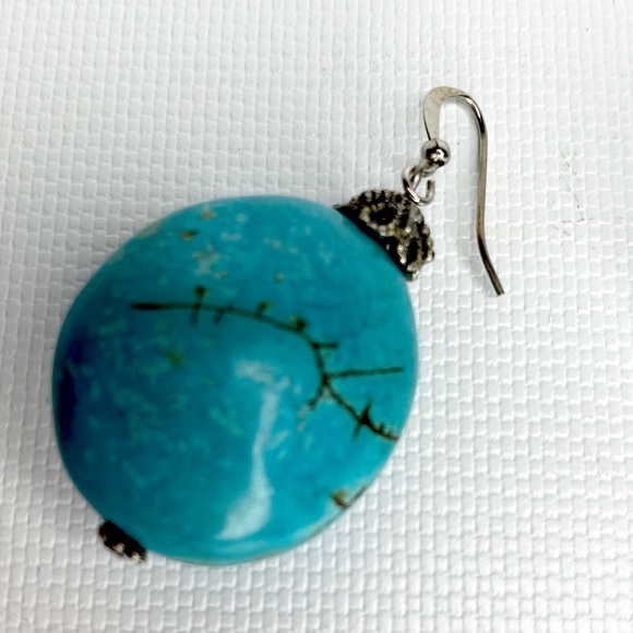 HDNY Henry Designs Faux Turquoise Necklace Earring - Picture 10 of 16